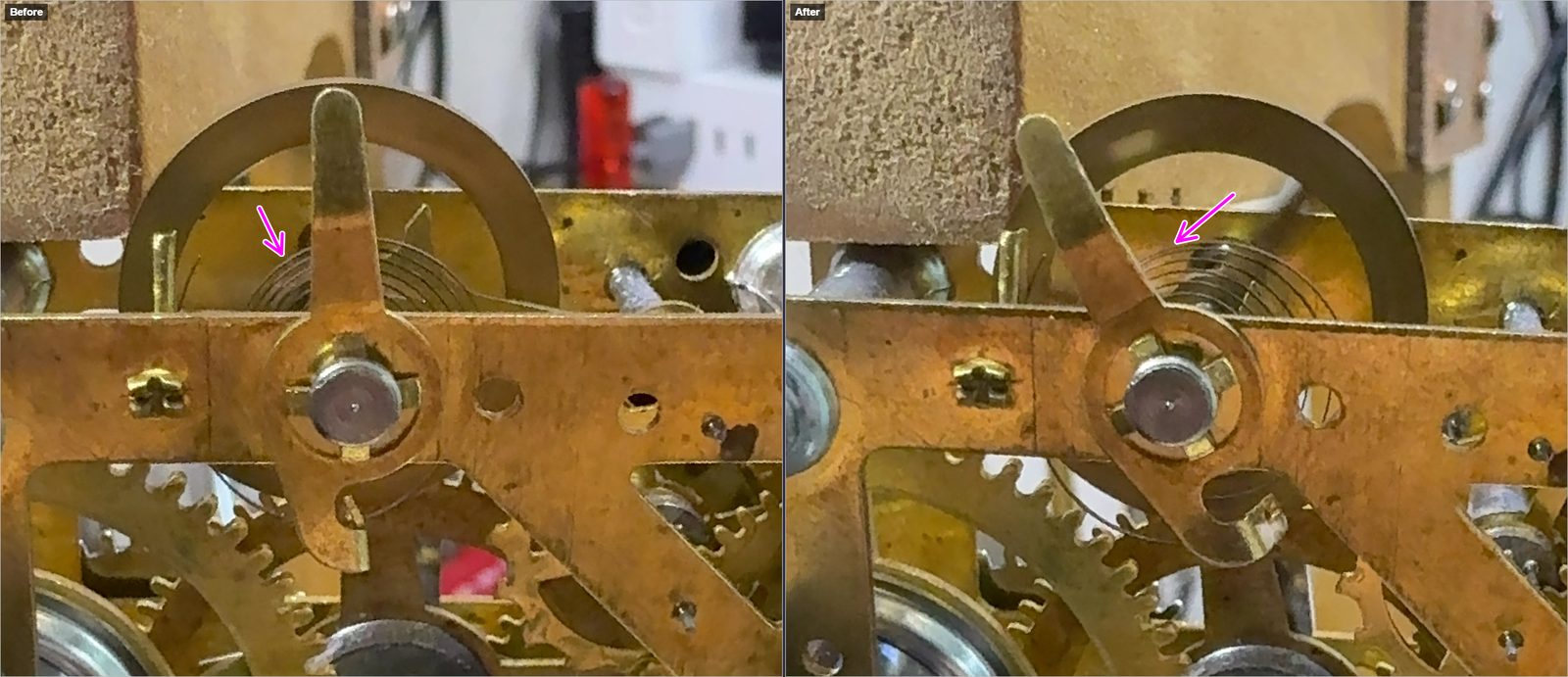 Comparison: Before / After