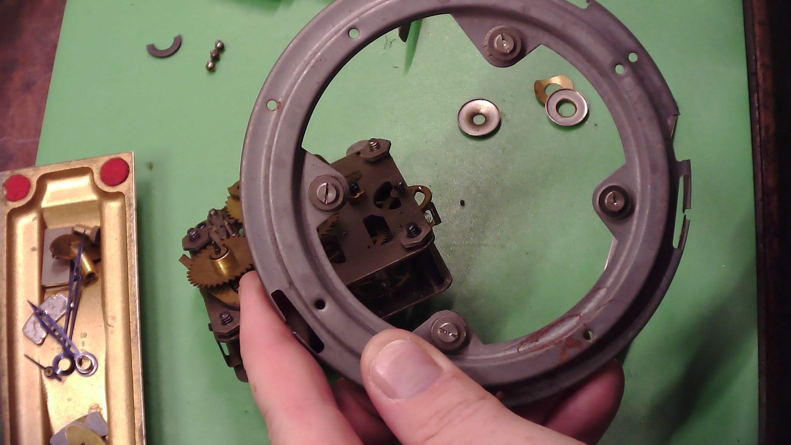 Grommets look okay from the front