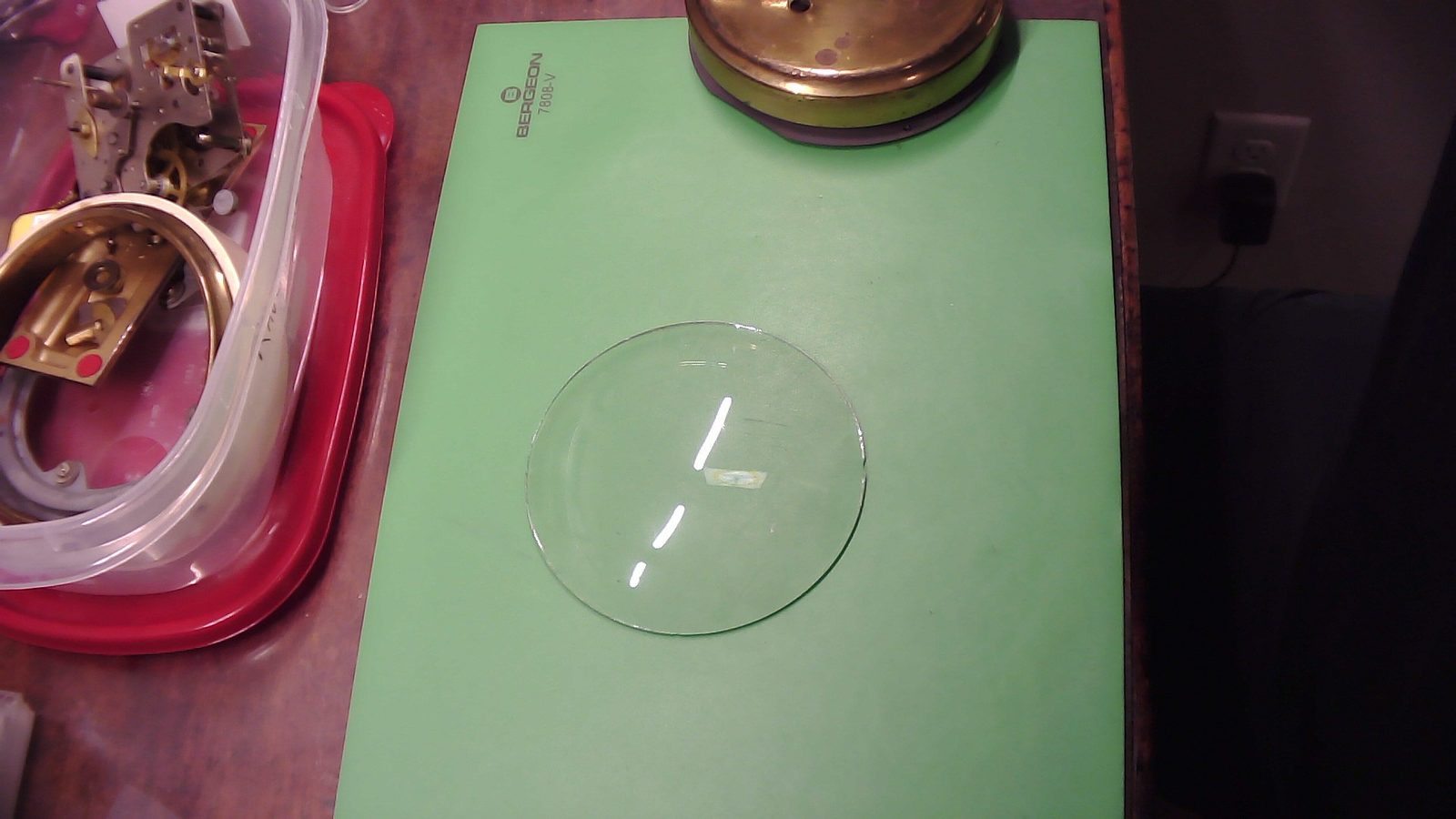 Glass cleaned up well — Nice and clean, guys!